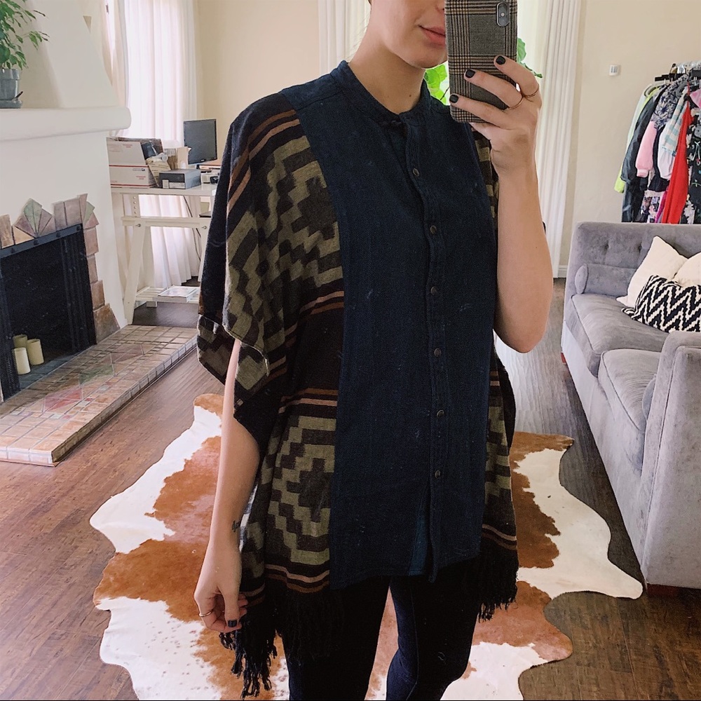 Scotch & Soda Southwest Poncho/Cape